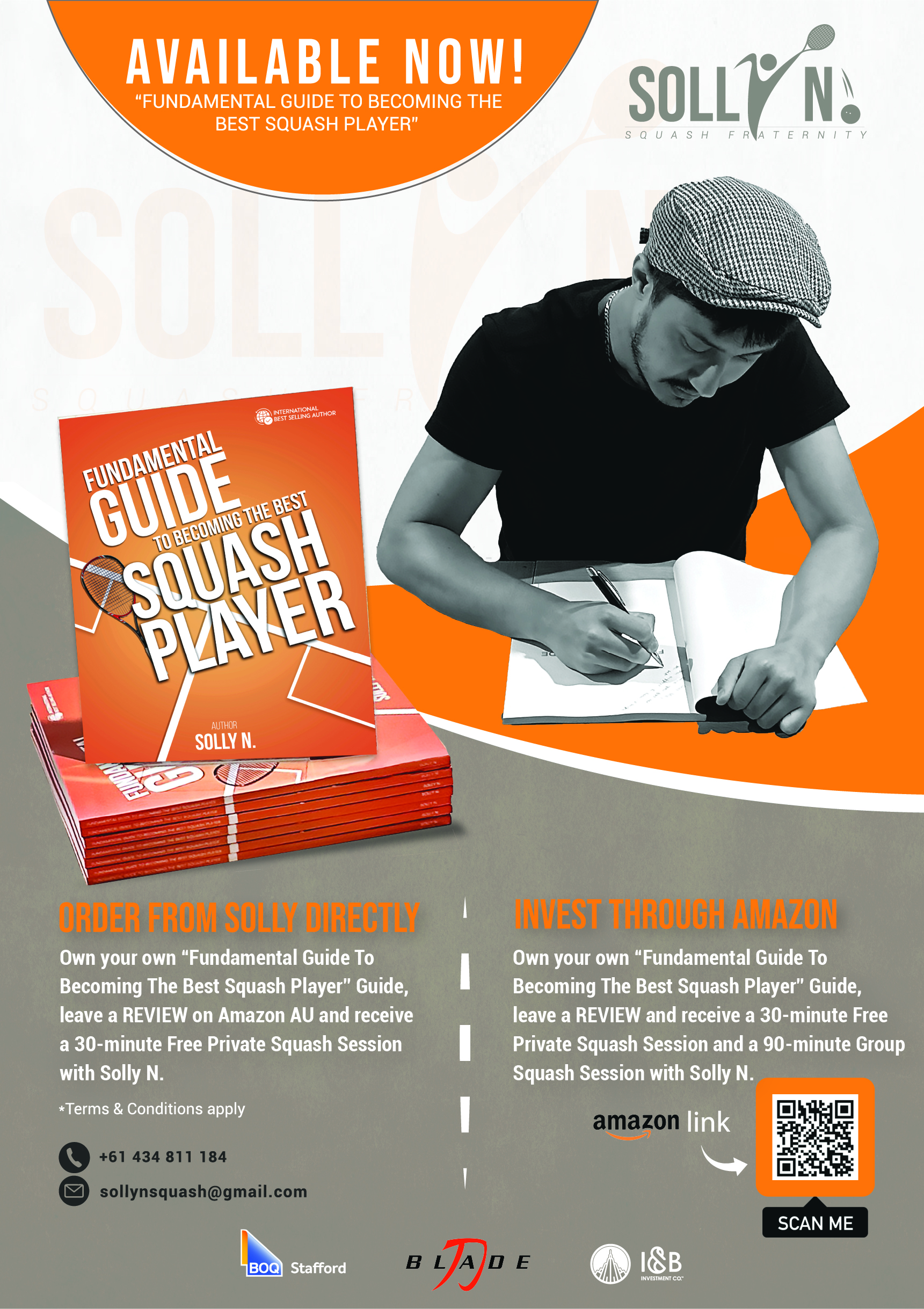 book – guide to becoming the best squash player